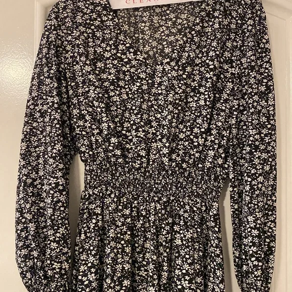 PRETTYGARDEN Long Sleeve Maxi Floral Dress - M - Picture 9 of 14